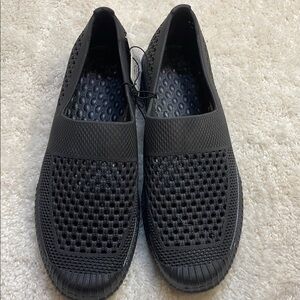 Layer 8 Mens Slip-on Lightweight Waterproof Flexible Walking Sneaker Shoe Sz 11